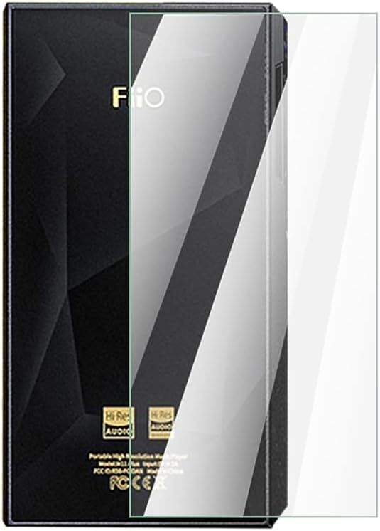 for Fiio M11 Plus LTD Tempered Glass, 9H Premium Scratch-Proof Protective Tempered Glass Screen Protector for Fiio M11 Plus LTD 5.5inch MP3 Player (Front and back glass)