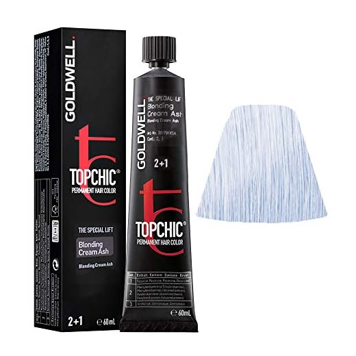 Goldwell Topchic Haarfarbe blonding-cream ash Das neue Topchic, Wahre Farbexpertise erleben, 60 ml