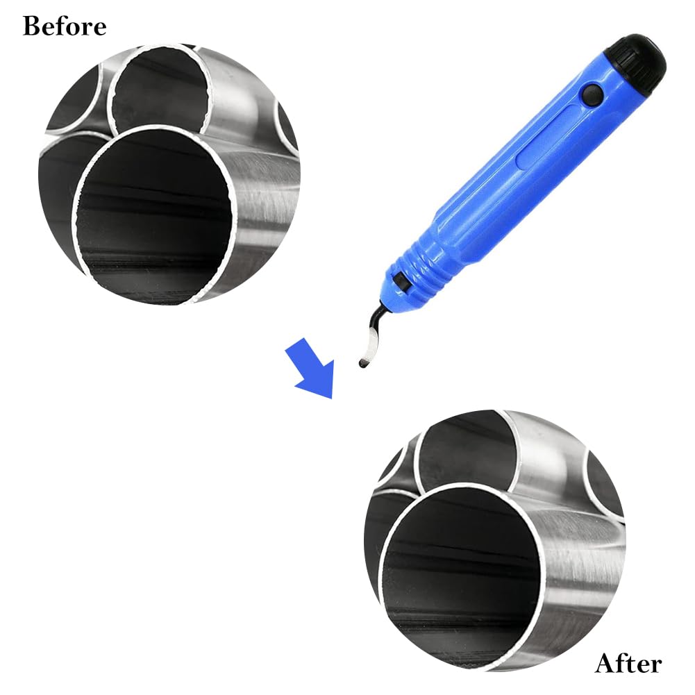Blech-Entgratwerkzeug Mit Rutschfestem Griff – 360° Drehbar, Für Metall, Kunststoff & PVC