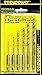 Eazypower 73307 1/16", 3/32", 1/8", 5/32", 3/16", 1/4" Jobbers Hex Bit (6 Pack)