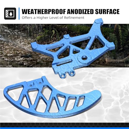 Protector de disco Surron Light Bee y Segway X160 X260 delantero trasero 7