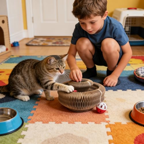Jeux interactifs pour animaux de compagnie et chats pour le voyage en famille - 3