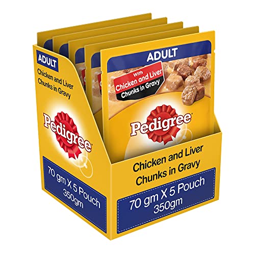 See full amazon price history chart for Pedigree Adult (+1 Year) Wet Dog Food, Chicken & Liver Chunks in Gravy Flavour,Pack of 5 X 70 g Pouches Pedigree Adult (+1 Year) Wet Dog Food, Chicken & Liver Chunks in Gravy Flavour,Pack of 5 X 70 g Pouches (B08FCK2B7F) Amazon Price History, Amazon Price Tracker