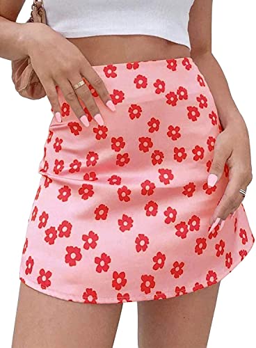 Amazon.com: EDSTAR Women's Casual Floral Print Satin Silk