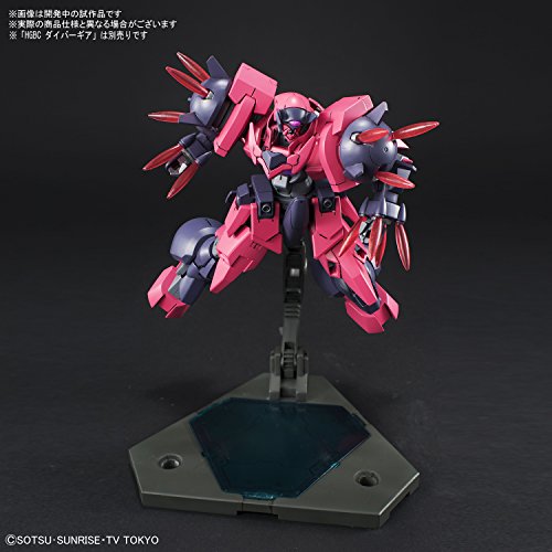 Figura de acción Bandai Hobby HGBD 1/144#05 Ogre GN-X miniatura 3