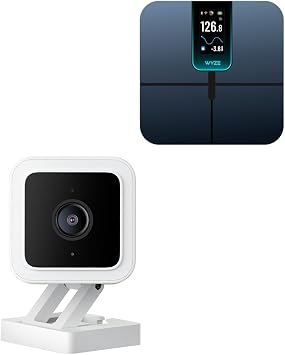 WyzeCam v3 and Wyze Smart Scale Ultra Black