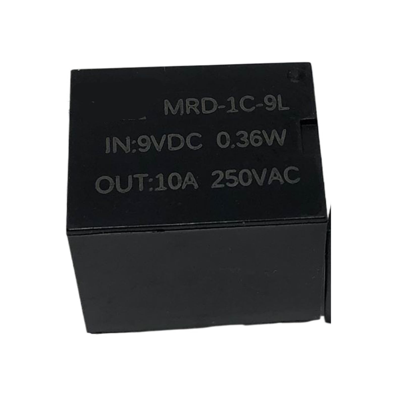 Relé de 5 pines MRD-1C-9L con conmutación eficiente T73-1C-9V-10A para alta resistencia 2