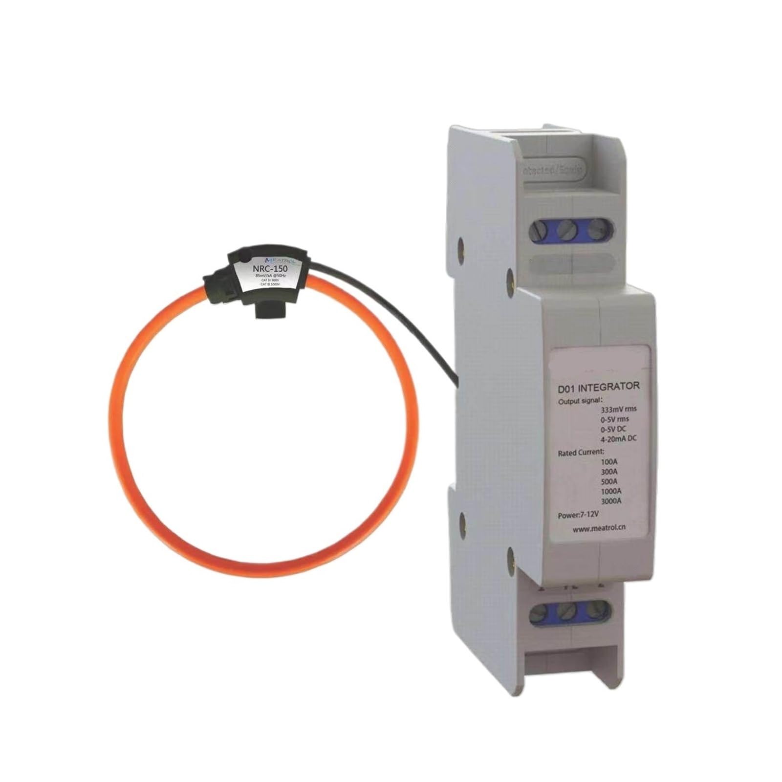 JVDDI Power Quality Analyzer D1 Dedicated Industrial-Grade Integrator Current Transformer Signal Amplifier Rogowski Coil