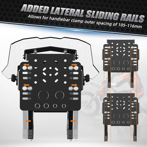 Support GPS XR650L et CRF300L de moto pour carénage de navigation robuste - 7