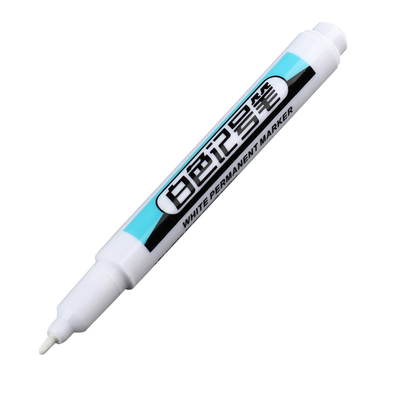 Magideal Permanent White Marker Paint Pen Carpentry Diy Crafts