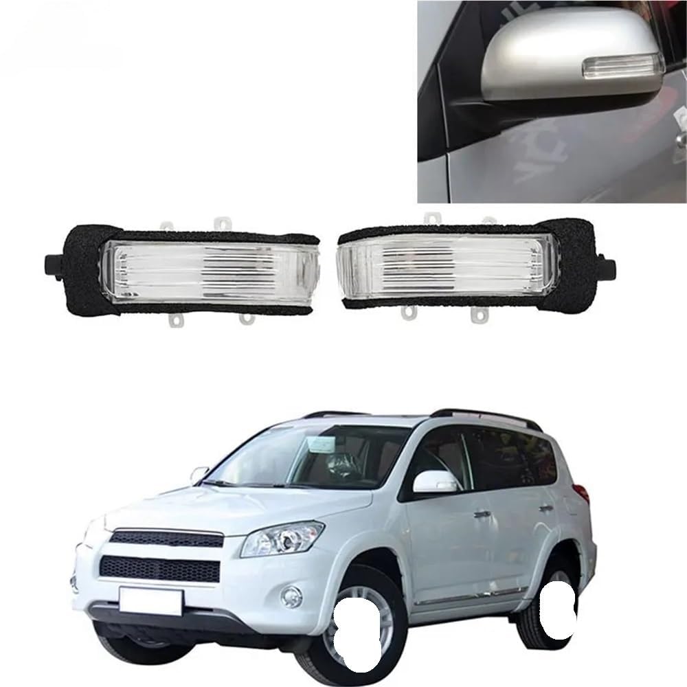 Auto Rückspiegel Blinker,für RAV4 2008 2009 2010 2011 2012,Auto Blinker Licht Seite Spiegel Blinker Links Rechts Zubehör,B-Right Side