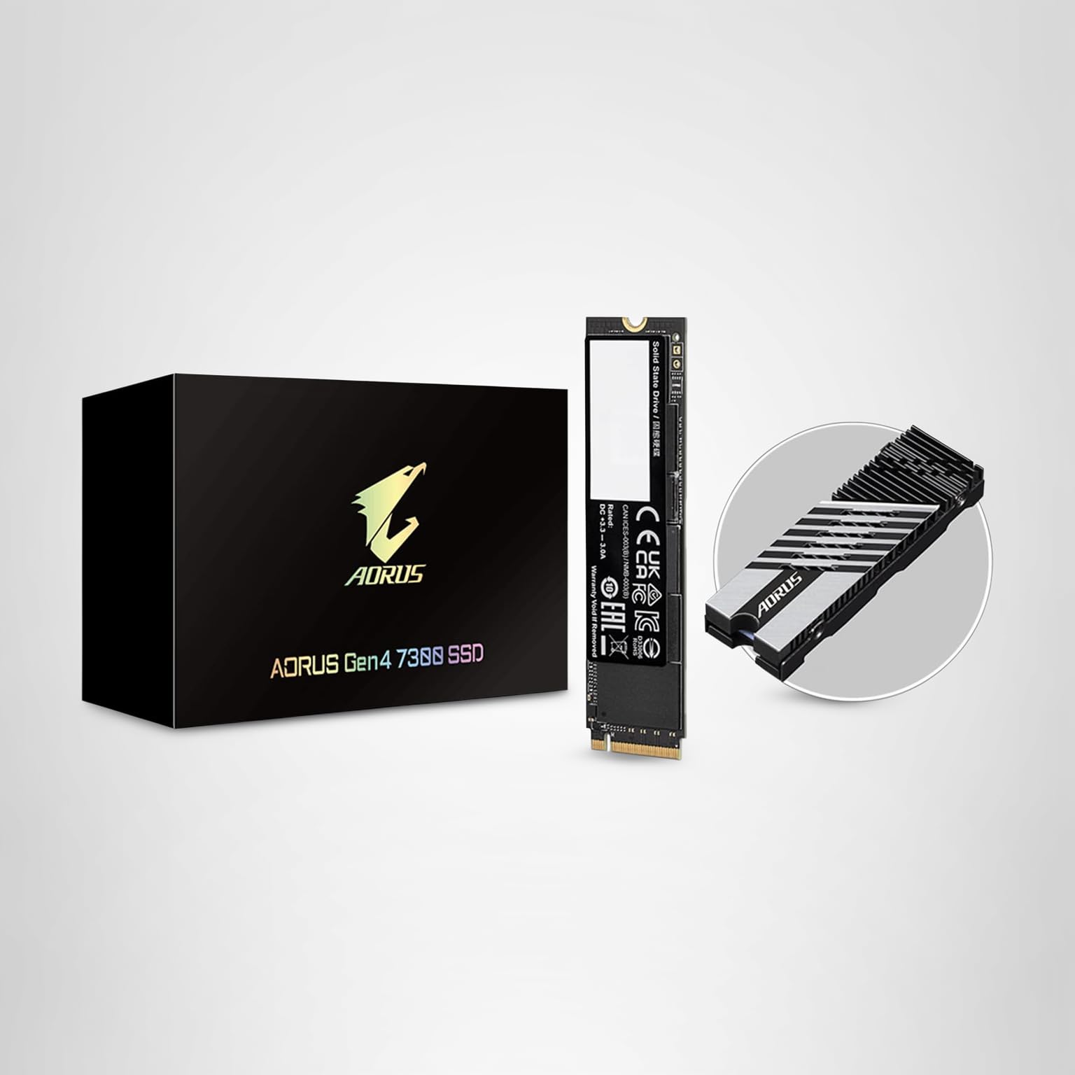 Amazon.com: GIGABYTE AORUS Gen4 7300 SSD 2TB PCIe 4.0 NVMe M.2