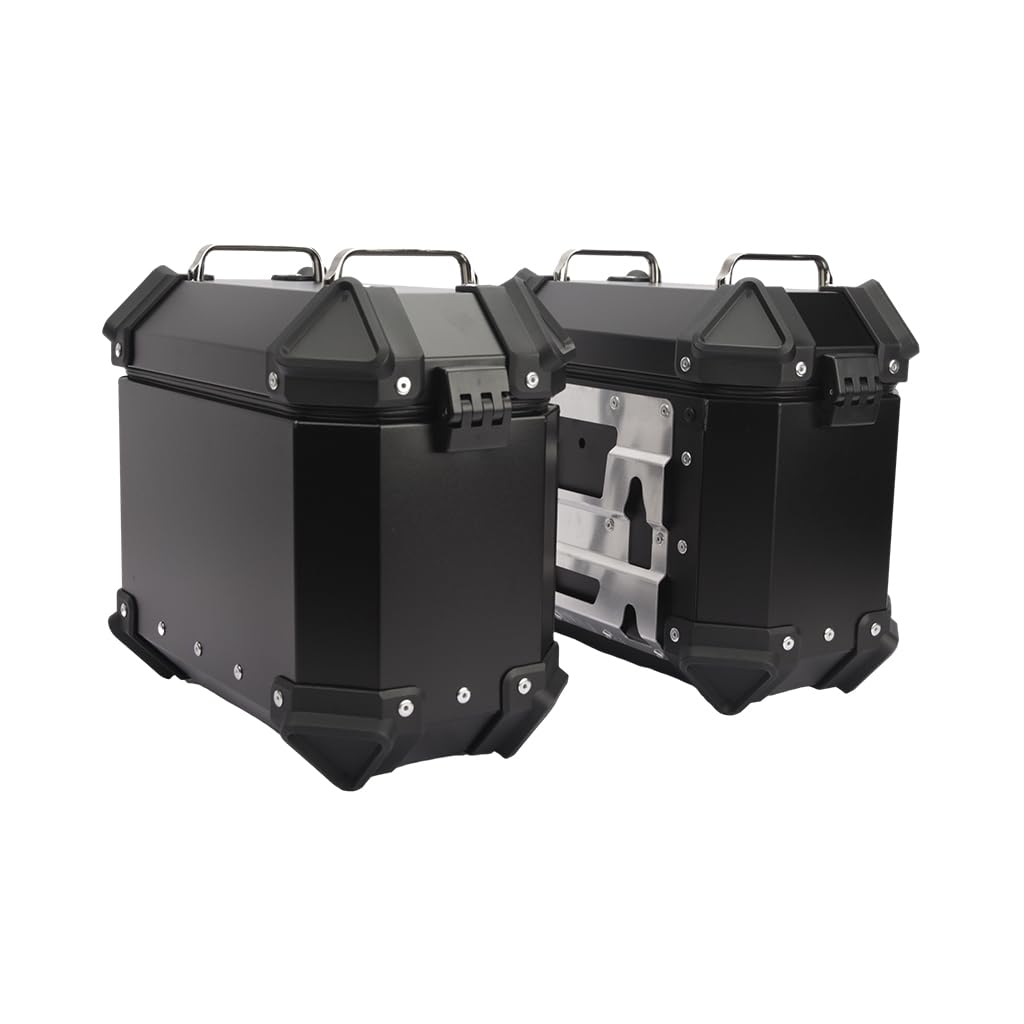 Thickening Extended Carrier Top Box Bracket Plate ADV350 2022-2025 ADV-350 18L Universal Motorcycle Rear Top Box Side Luggage Case Motos Storage Trunk Lock Travel Toolbox Aluminum Alloy Side Box