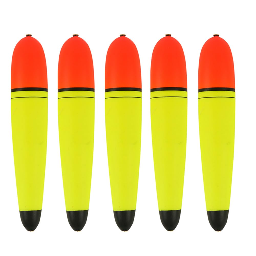Flotadores de espuma EVA, 5 unidades de flotadores redondos de espuma EVA, flotador de trucha de corcho de pesca, flotadores de pesca, accesorios de boya de pesca de primavera para agua dulce y salada