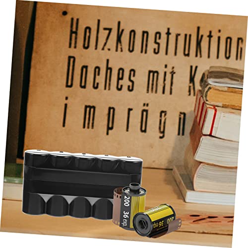 Estuche de película para 5 rollos en caja de almacenamiento de plástico resistente 7