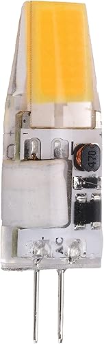 Miniatura 6 de Fydun G4 LED COB Bombilla 5W 600LM Lámpara de techo de silicona Bombilla AC DC 12V 1.7x0.5 in Blanco cálido 2700K3100K (blanco cálido)