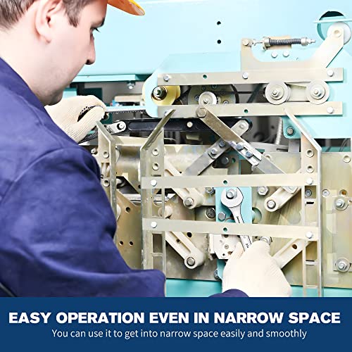 Forca Super Thin Open End Wrench Set 10 Pieces Metric, 5.5Mm To 27Mm, Mirror Polished Thin Wrenches Set Ultra-Slim Wrenches With Rolling Pouch (10Pc Metric) #TOP6