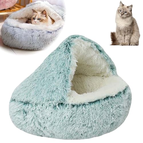 Lit pour chat intérieur - Panier souple chiot et couchage amovible durable