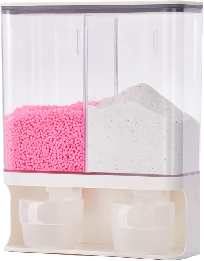 BBXG Laundry Detergent Dispenser, Wall Mounted Fragrance Bead