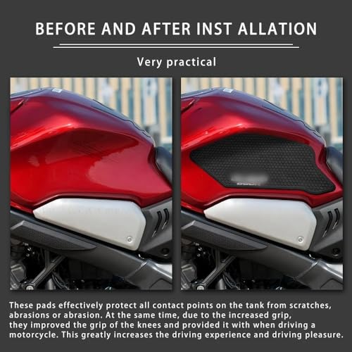 Protége-réservoir moto antidérapant pour Honda CBR650R et CB650R 2019-2021