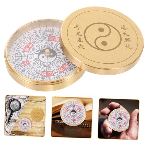 Compas traditionnel chinois ancien cadeau rétro de navigation - 5