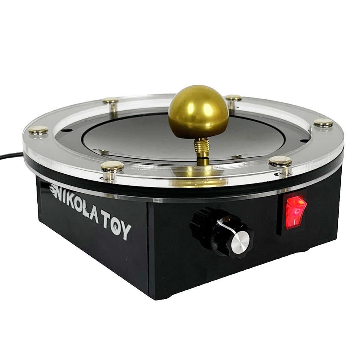 Elektromagnetischer Wirbelstrom-Demonstrator Physik Science Kit, DC Motor Induktionsspule für praktisches Lernen und Experimente