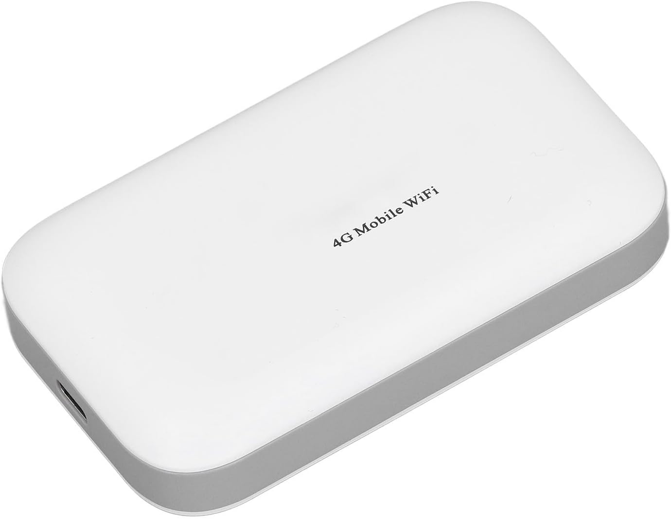 4G LTE Mobile Hotspot, Wireless Portable WiFi for Travel, 10 Connected Devices, 150Mbps Pocket WiFi, for Smartphones, Laptops, TV, for Europe Asia, White