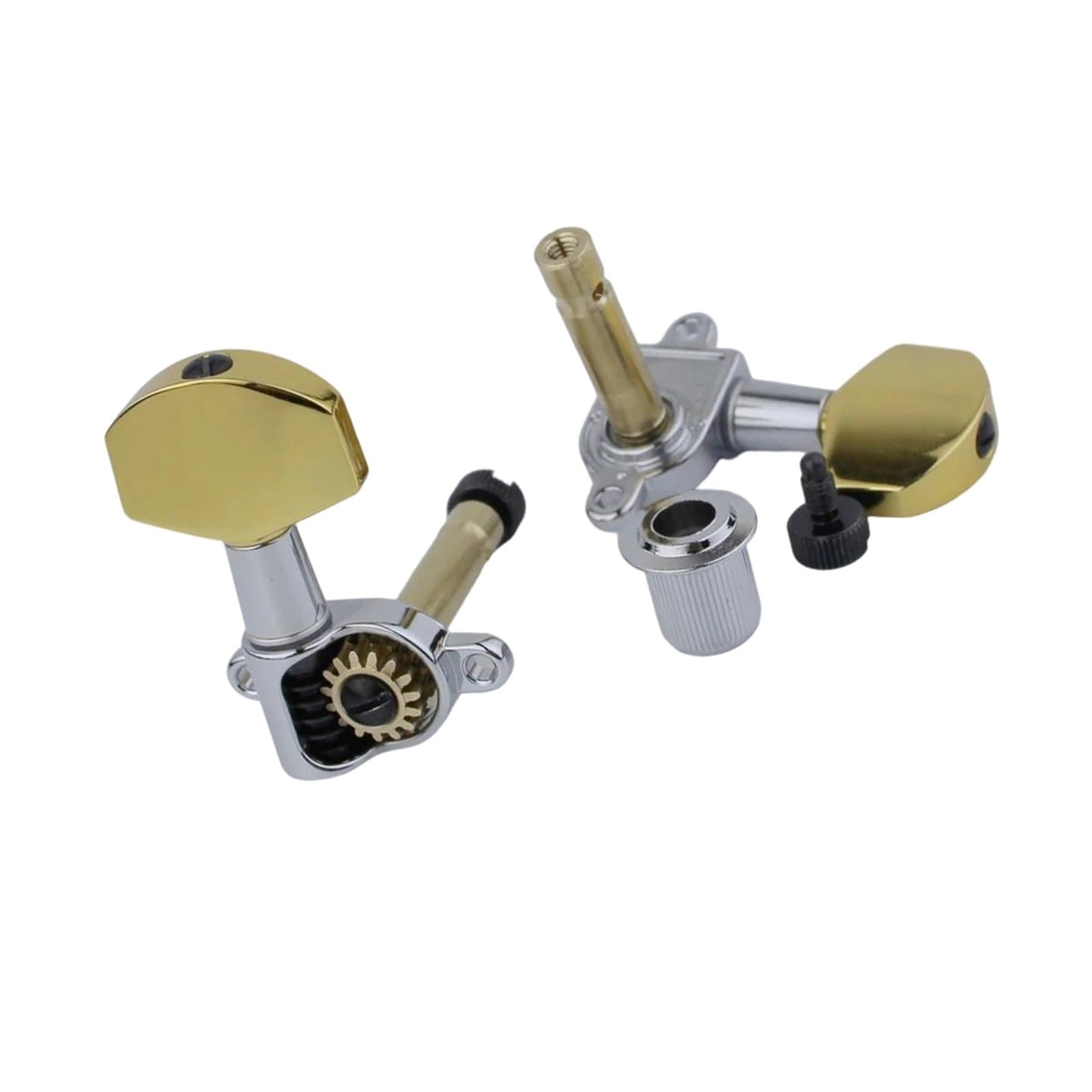 Meccaniche Frontali 3R3L Per Chitarre Con Rapporto Di Trasmissione 1:15 Piroli Chitarra(3/4)