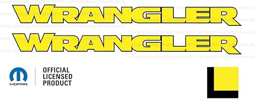 Miniatura 17 de Decal Mods Wrangler Hood - Calcomanía de vinilo gráfica para Jeep Wrangler JK/JL/JT (2007-2024), color negro con contorno rosa intenso FBHPO