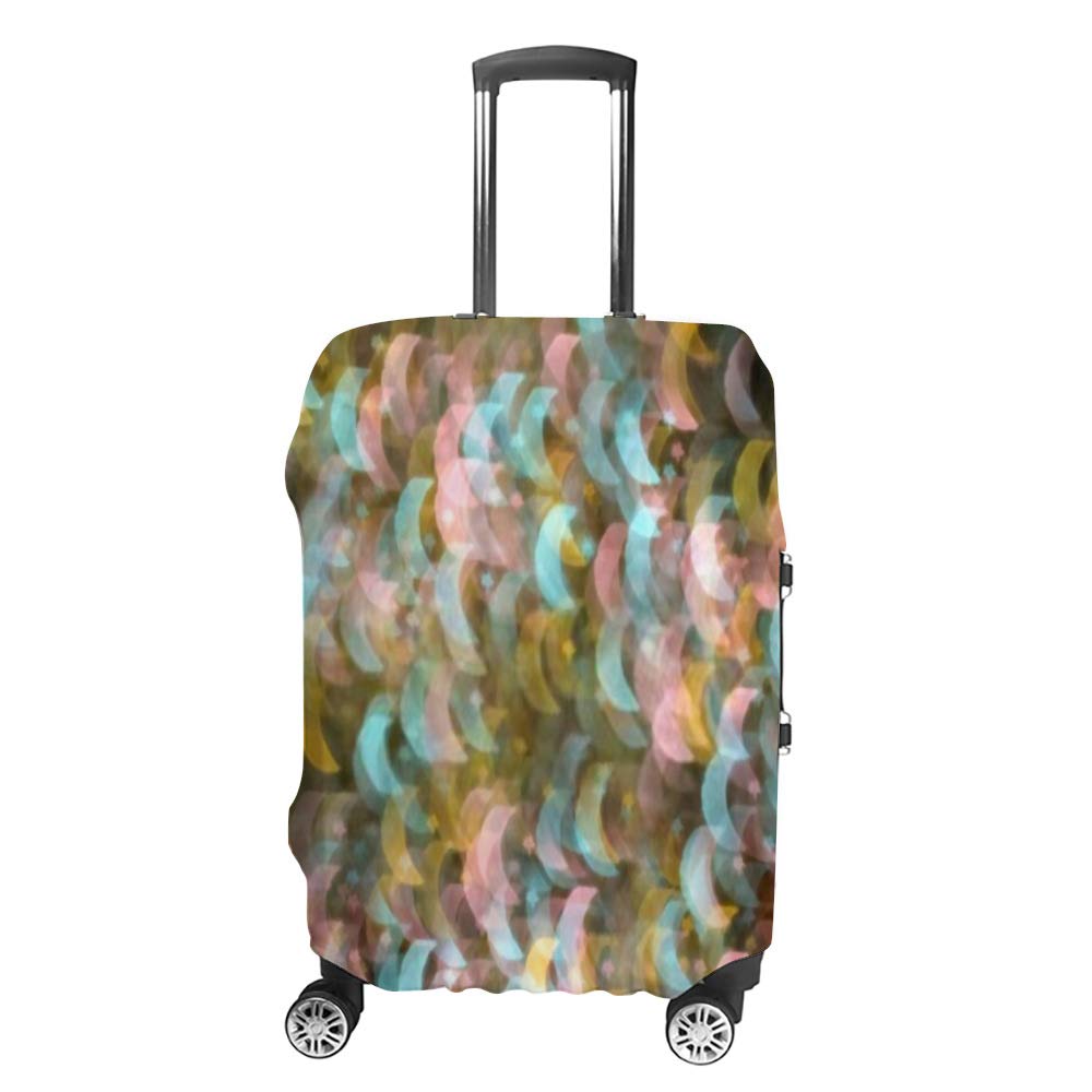 Housse de protection pour bagages de voyage Lune et Étoile finition premium - 8