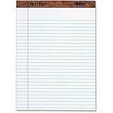 TOPS The Legal Pad Writing Pads, 8-1/2 x 11-3/4, Legal Rule, 50 Sheets, 12 Pack (7533)