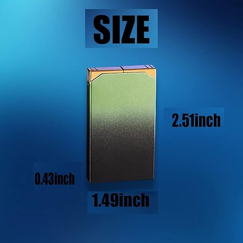 Miniatura 2 de Cool Jet - Encendedor de doble llama, bonito estético, recargable y ajustable, regalo para hombres, velas de chimenea, camping, barbacoa (sin gas)