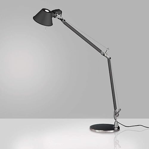 Miniatura 2 de Artemide Tolomeo Classic 100W E26 Mesa negra con base de aluminio