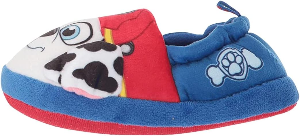 Nickelodeon Boy's Paw Patrol Chase and Marshall Slippers (Blue/Red, Numeric_5)