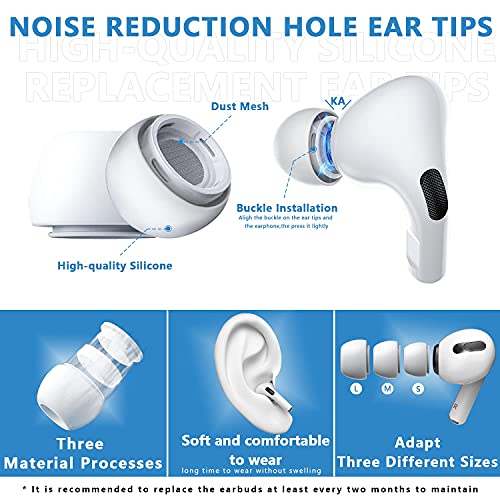 Airpods Pro Case, 15 In 1 Airpod Pro Accessories Set Kit, Silicone Anti-Lost Straps/Watch Band Holder/Ear Hooks/Storage Box/Ear Tips/Keychainfor Apple Airpods Pro Charging Case Cover Skin (Black) #TOP2