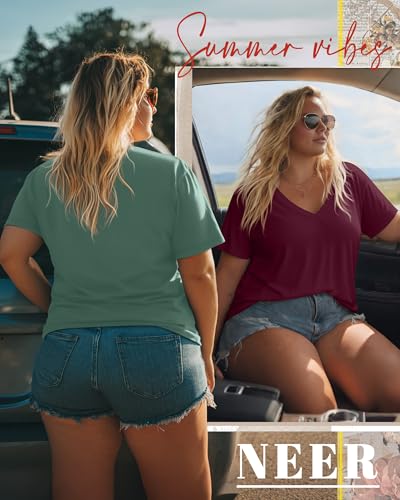 Image of Neer 3 Pack Plus Size Women's T-Shirts