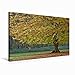 Produktbild CALVENDO Premium Textil-Leinwand 75 cm x 50 cm quer, Verschlungene Strukturen am Stamm der Hainbuche | Wandbild, Bild auf Keilrahmen, Fertigbild auf echter Leinwand, Leinwanddruck: Herbst Natur Natur