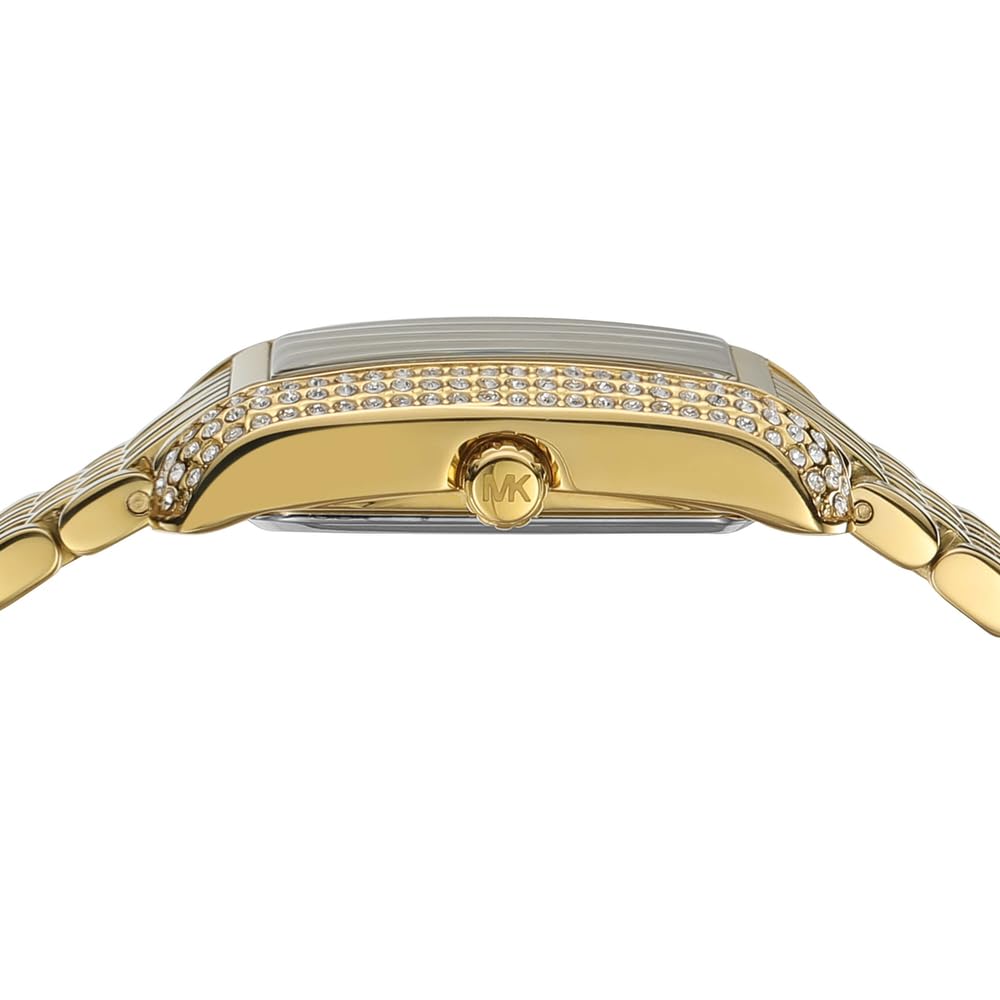 Michael Kors Reloj Emery para Mujer, 33mm Movimiento de Cuarzo a Tres Agujas con Correa de Acero Inoxidable o Piel