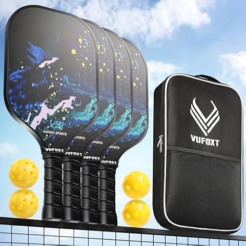 VUFOXT Pickleball Paddle Set Cover