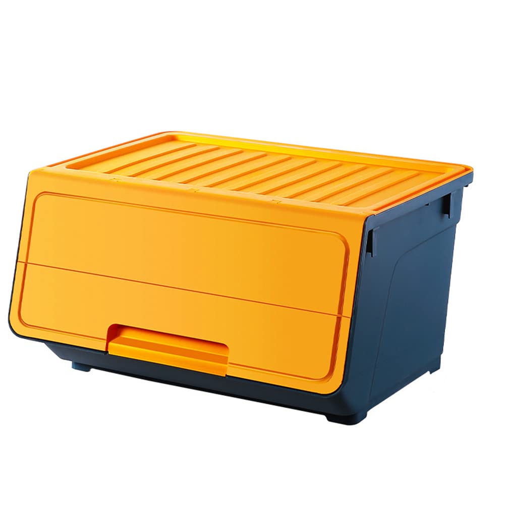 Boîtes de rangement empilables pour dressing et chambre d'enfant rangée