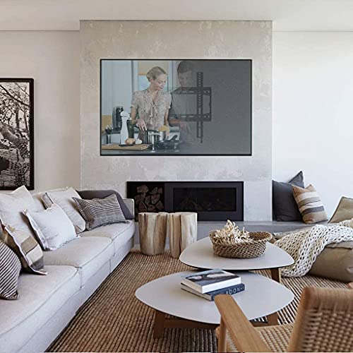 Support mural TV fixe et robuste pour écran LED LCD OLED 26 à 55 pouces