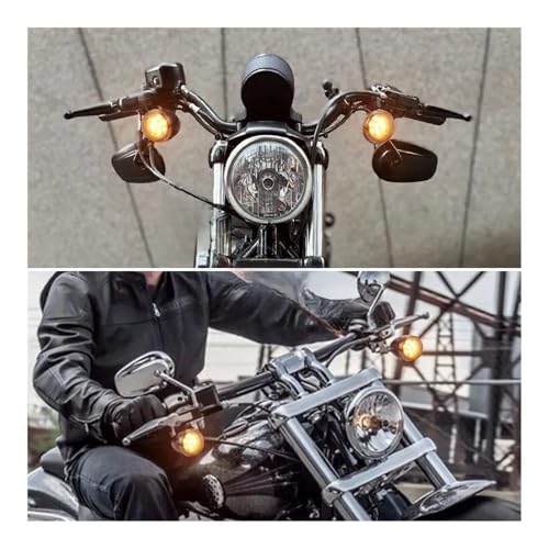 Clignotant de moto custom compatible pour Softail Dyna Sportster - 5