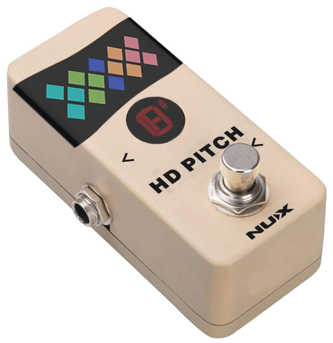 Pedal afinador de guitarra NUX Compact Color