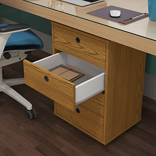 Gaveteiro Mesa De Cabeira Multiuso 4 Gavetas Classic (Freijó)