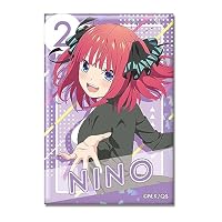 Amazon | 五等分の花嫁∽ ホログラム缶バッジ 中野三玖/B HBAN-G003