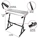 RockJam Z Style Adjustable and Portable Heavy Duty Keyboard Stand with Keynote Stickers & Lessons