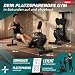 Rudergerät für zuhause klappbar - SportPlus Rudergerät klappbar extra leiser Magnetwiderstand - Rudermaschine für zuhause Kinomap - Rudergeräte Magnetwiderstand Trainingscomputer App Rowing Machine