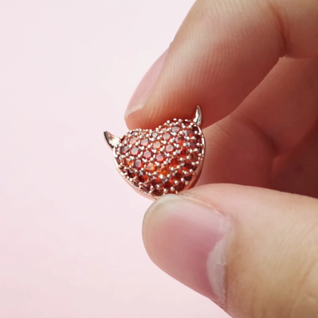 Mermaid Charm Pendant - 925 Sterling Silver With Pearls & CZs For Bracelet Or Necklace - View #8