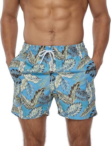 Mens Swim Trunks Quick Dry Swim Shorts with Mesh Lining Funny Swimwear Bathing Suits4