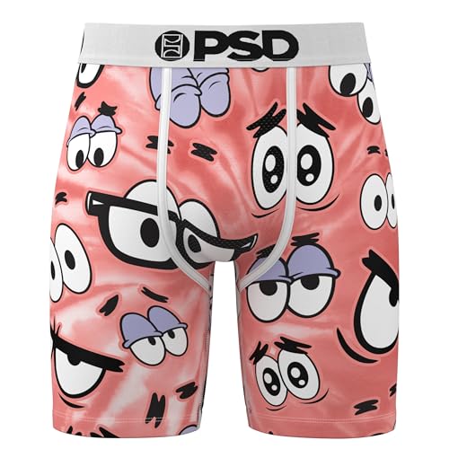 PSD Men's Patrick Eyes Boxer Briefs, Multi, S2